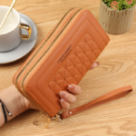 Spcy-23 double zipper Brown