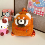 Red panda schoolbag Style One