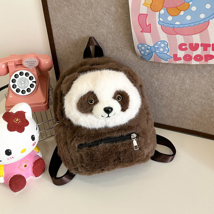 Red panda schoolbag Style Three